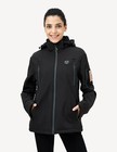 Women s Heated Jacket With 12v Battery Pack Waterproof Winter Outdoor Jacket
