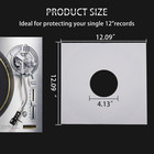 12 Inch Record Inner Sleeves  20 Pack Heavyweight White Kraft Paper Vinyl