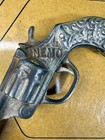 Unique Antique 1930s    nemo    Roll Cap Gun Toy Cast Iron Cowboy Western 7   