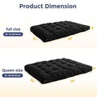 6  Futon Mattress Full Size  Tufted Futon Bed  frame Not Included 