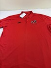 Nike Uga Georgia Bulldogs Coaches Sideline On Field Men s Polo Red Mascot Lg New