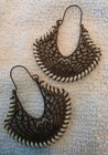 Bohemian Ethnic Earrings  lot Of 5   Antique Brass -tone