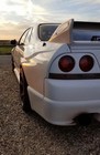Wide Arch Rear 50mm Gtr Style Full Rear Fenders For Nissan Skyline R33 Gts Gtst