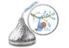 216 It s A Girl Boy Baby Shower Personalized Kisses Kiss Stickers Labels Favor