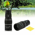 Hd Zoom 16x52 Green Film Optical Monocular Dual Focus Telescope Hiking Camping