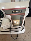White 1477 Electric Household Sewing Machine W  Foot Pedal  Reverse  Free Arm