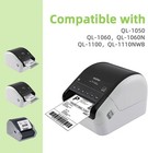 Dk-1247 4 07  X 6 4  Shipping Labels Compatible With Brother Ql-1050 Ql-1050n