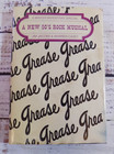 Grease The Musical Fireside Theater Book Club Edition Hc Broadway Script