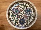 Turkish Plate Azim Cini Ceramic Art Hand Painted 8 3 4  Kutahya Pottery