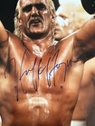 Hulk Hogan Autographed Signed 16x20 Photo Psa Coa Wwf Wwe Wcw