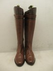 Cole Haan Daelin Brown Leather Knee High Riding Boots Womens Sz 5 5 B Sty D38219