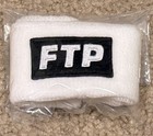 New Fuckthepopulation Ftp Logo Headband White Os Free Shipping 