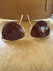 Vintage Paris Gold Metal Aviator Sunglasses Eyeglasses Frames