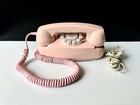 Crosley Pink Princess Phone Push Button Cr59 Vintage Style Tested Works  read 