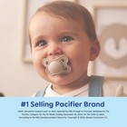 Mam Original Matte Baby Pacifiers  Binky For Girls 0-6 Months  Bpa-free Silicone