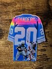Barry Sanders Jersey Holographic Sticker Football Sports Card Theme