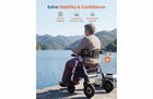Purple 3-in-1 Rollator Walker Transport Chair 4-wheel Foldable Seat 350lb