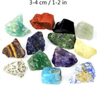 15 Chakra Stone Tumbled Crystal Natural Rough Raw Healing Stone Set For Yoga  Me