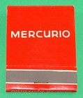 Vintage Mercurio Restaurant Manhattan Nyc Matchbook Full - American Match Co 
