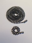 Black Military Dog Tag Chain Necklace Set 27    4 5 