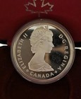 1985 Canada Proof Dollar Queen Eizabeth Ii 100thanniversary Moose Coin 1885-1985