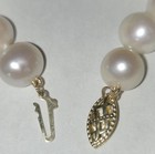 Vintage 32  14k Gold 9 5mm Cultured Genuine Akoya Pearl Necklace 