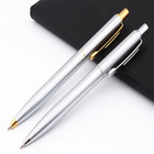 You Ping 039 Click Top All Metal Ballpoint Pen  Stainless Steel  Chrome Or Gold