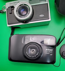 Olymus-nikon  Digital 35 Mm  Camera Lot Untested For Parts