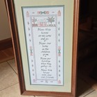 Bless This House Wood Wall-mounted Picture Frame Brown Rectangle 11x19