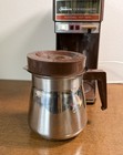 Vintage 1970s Sunbeam Coffee Maker Deluxe With Stainless Steel Carafe  Working