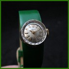 Vintage Rolex Ladies 14k Solid Yellow Gold Manual Winding 15mm Ladies Watch