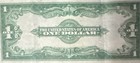 1935  1 U s  Silver Certificate Banknote Blue Seal Serial M70373887b Circulated