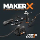 Wa7216 Worx Makerx Mini Blower Nozzle Accessories For Wx747l 9