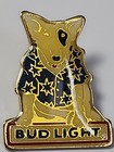 Bud Light Spuds Mackenzie Lapel Pin Beer Advertising Budweiser Anheuser-busch