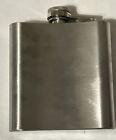 New Jagermeister Flask 6oz Stainless Steel Deer Head Logo On Front