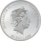 Silver Burst 3 Oz Silver Coin  20 Cook Islands 2022