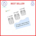 Alvababy Baby Cloth Diaper 6 Pack With 12 Inserts One Size Cloth Diaper Covers A