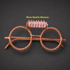 Tensor Glasses With Crystal 144mhz   177mhz  Handmade Copper Energy Glasses