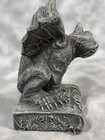 1999 United Design Stone Garden Sg-111 Winged Dog Gargoyle Statue 5 5 