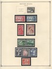 British Guiana 1949 Collection Of 44 Stamps Mint Never Hinged On 5 Album Pages