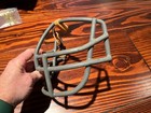 Vtg Riddell Game Football Helmet Facemask Face Guard Used Gray Usfl Cowboys