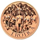 3rotic  1 Oz Spicy Copper Medal 1st Release In Capsule