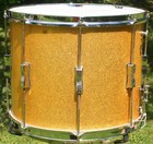 1961-62 Ludwig Snare Drum With Brass Rims