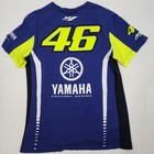 Yamaha Valentino Rossi Vr46 Moto Gp T-shirt Graphic Print - Blue - Size Small