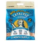 2 Pack Catalyst Pet Softwood Natural Clumping Cat Litter Unscented 15 Lb  30 Lb 