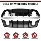 Rear Bumper Diffuser Compatible With 2015-2024 Charger Widebody Srt Hellcat
