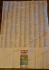Indexed Political Colored Map Of The World 29  X 37 