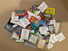 Vintage Cracker Jack Dexterity Puzzle Toy Game Lot Space Cartoon Funny Cardboard