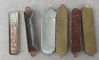 Beautiful   Authentic Collectio Of 6 Vintage Israeli Mezuzah Cases  1950s-1970s 