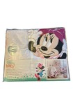 3 Pc Disney Baby Minnie Mouse Love Crib Bedding Set Nip